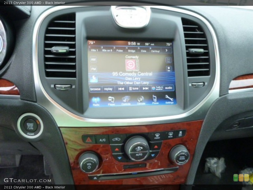 Black Interior Controls for the 2013 Chrysler 300 AWD #82036085