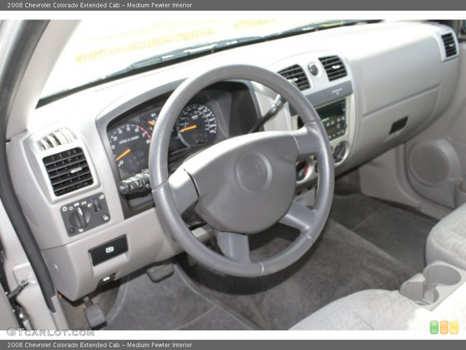 Medium Pewter Interior Dashboard for the 2008 Chevrolet Colorado Extended Cab #82036154