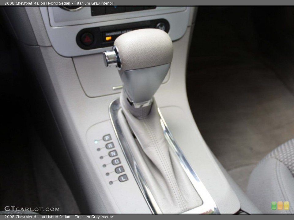 Titanium Gray Interior Transmission for the 2008 Chevrolet Malibu Hybrid Sedan #82036508