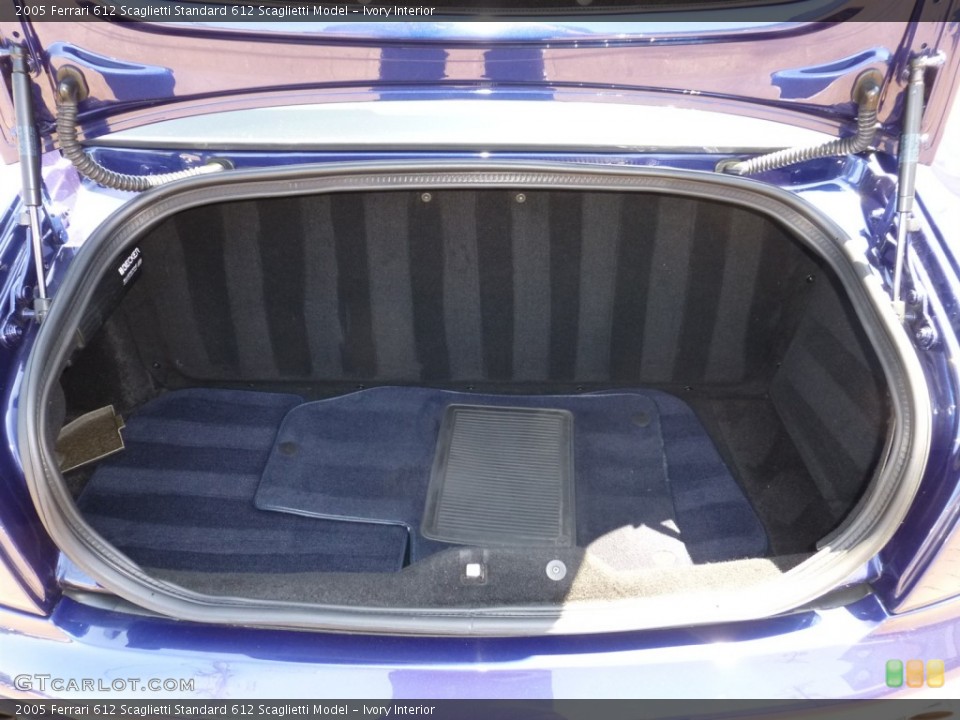Ivory Interior Trunk for the 2005 Ferrari 612 Scaglietti  #82037295