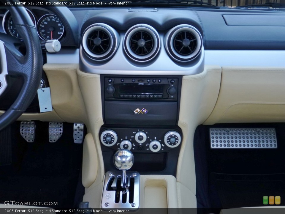 Ivory Interior Controls for the 2005 Ferrari 612 Scaglietti  #82037456