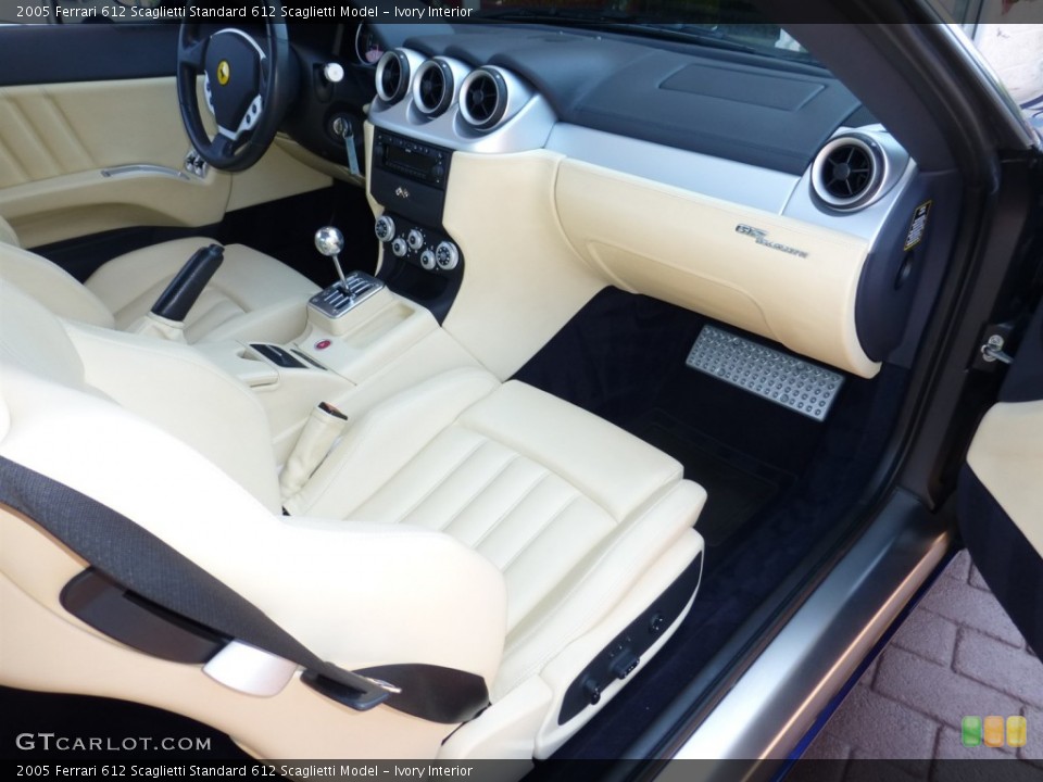 Ivory Interior Dashboard for the 2005 Ferrari 612 Scaglietti  #82037483