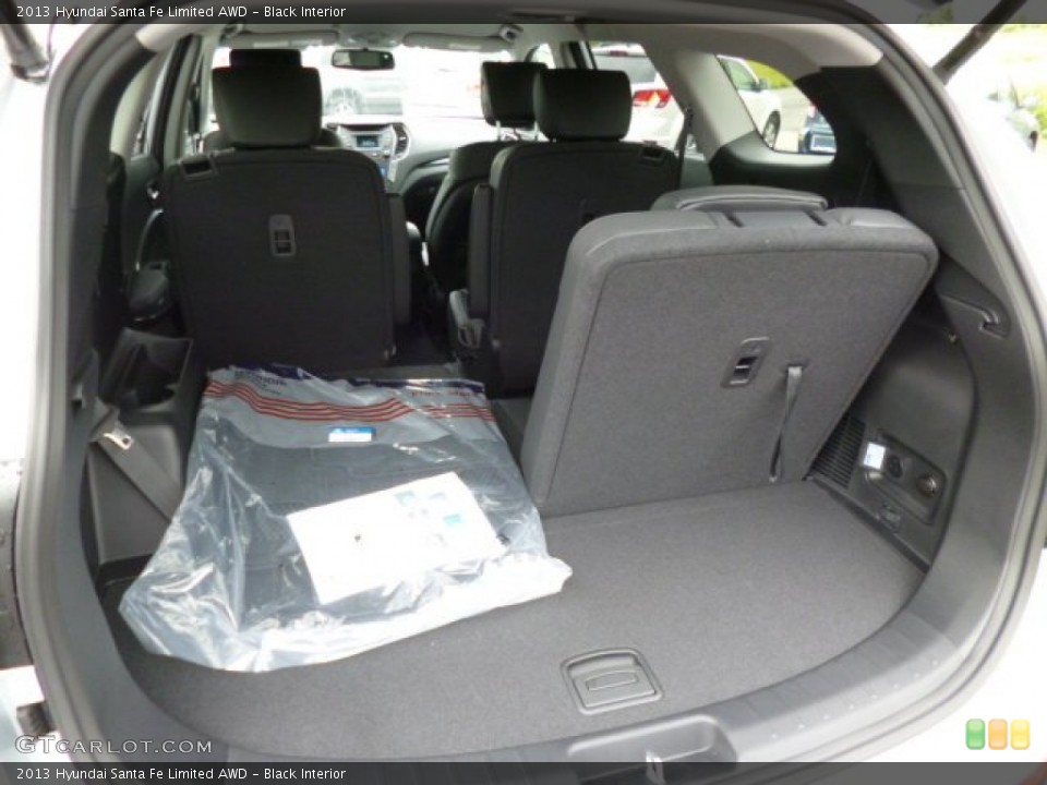 Black Interior Trunk for the 2013 Hyundai Santa Fe Limited AWD #82039023
