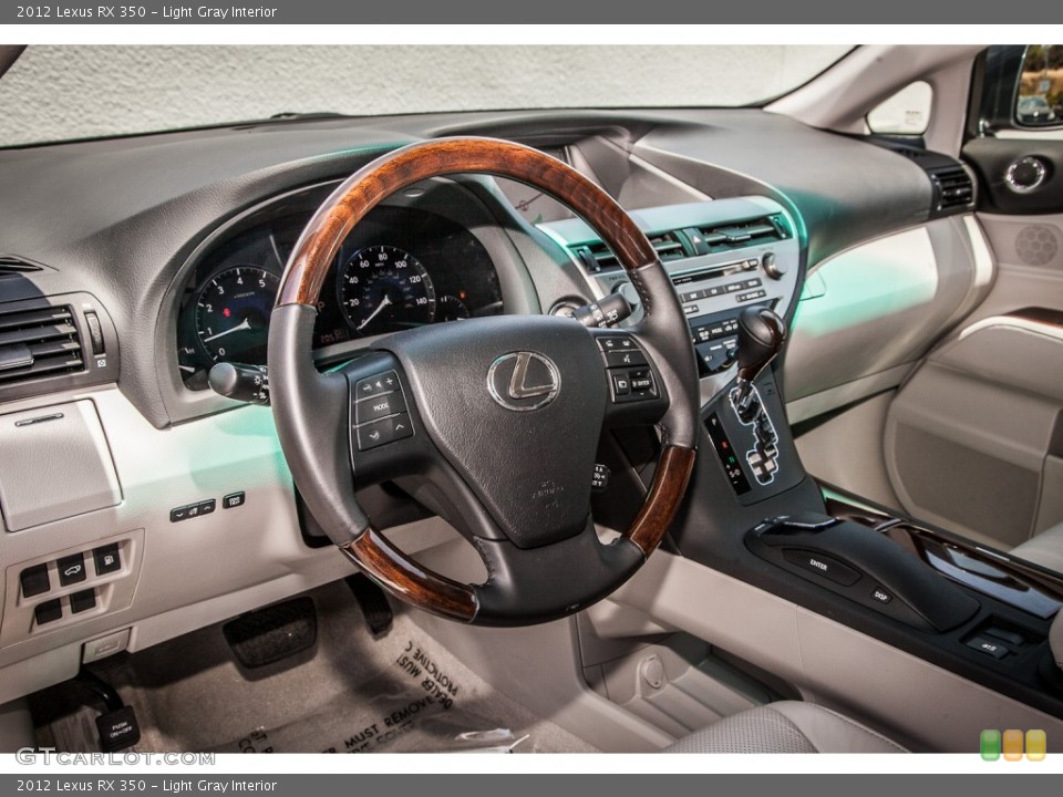Light Gray Interior Prime Interior for the 2012 Lexus RX 350 #82039503