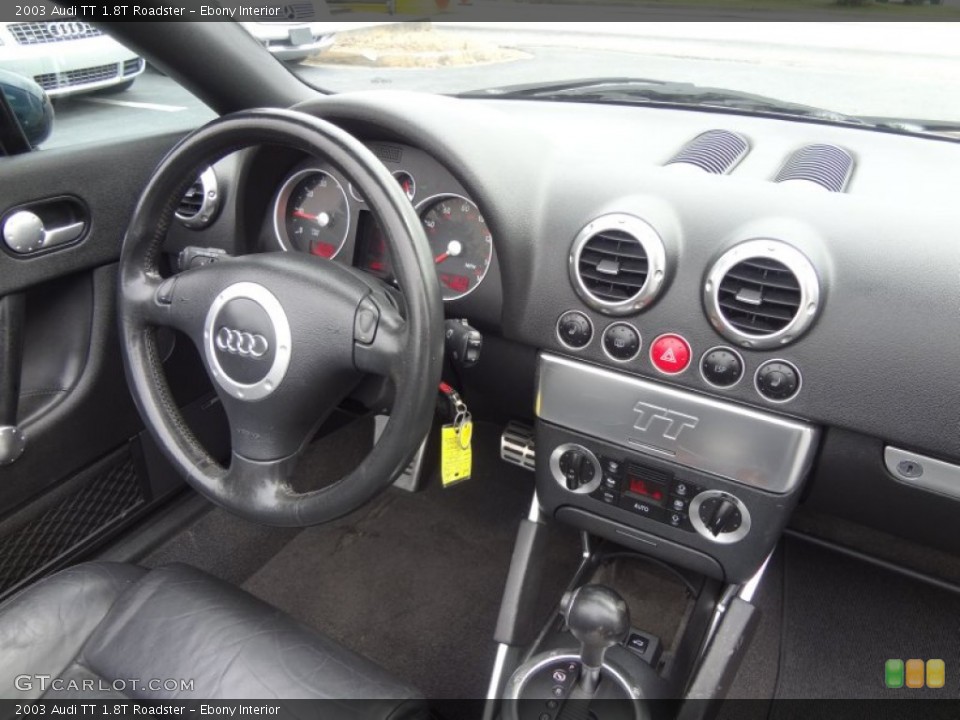 Ebony Interior Dashboard for the 2003 Audi TT 1.8T Roadster #82045295