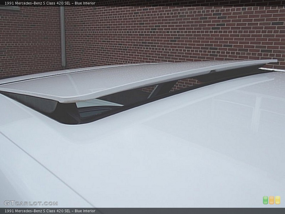 Blue Interior Sunroof for the 1991 Mercedes-Benz S Class 420 SEL #82046958