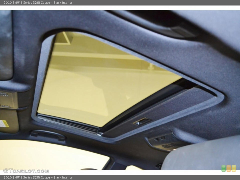 Black Interior Sunroof for the 2010 BMW 3 Series 328i Coupe #82047339
