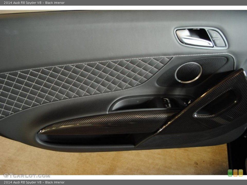 Black Interior Door Panel for the 2014 Audi R8 Spyder V8 #82050778