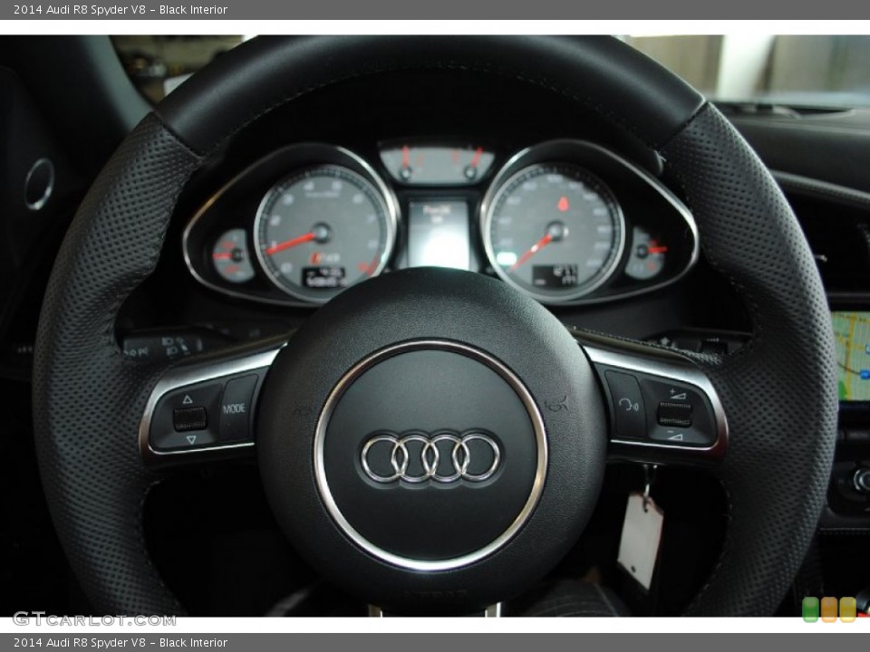 Black Interior Steering Wheel for the 2014 Audi R8 Spyder V8 #82050927