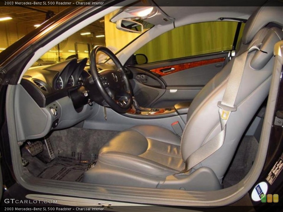 Charcoal Interior Photo for the 2003 Mercedes-Benz SL 500 Roadster #82051634