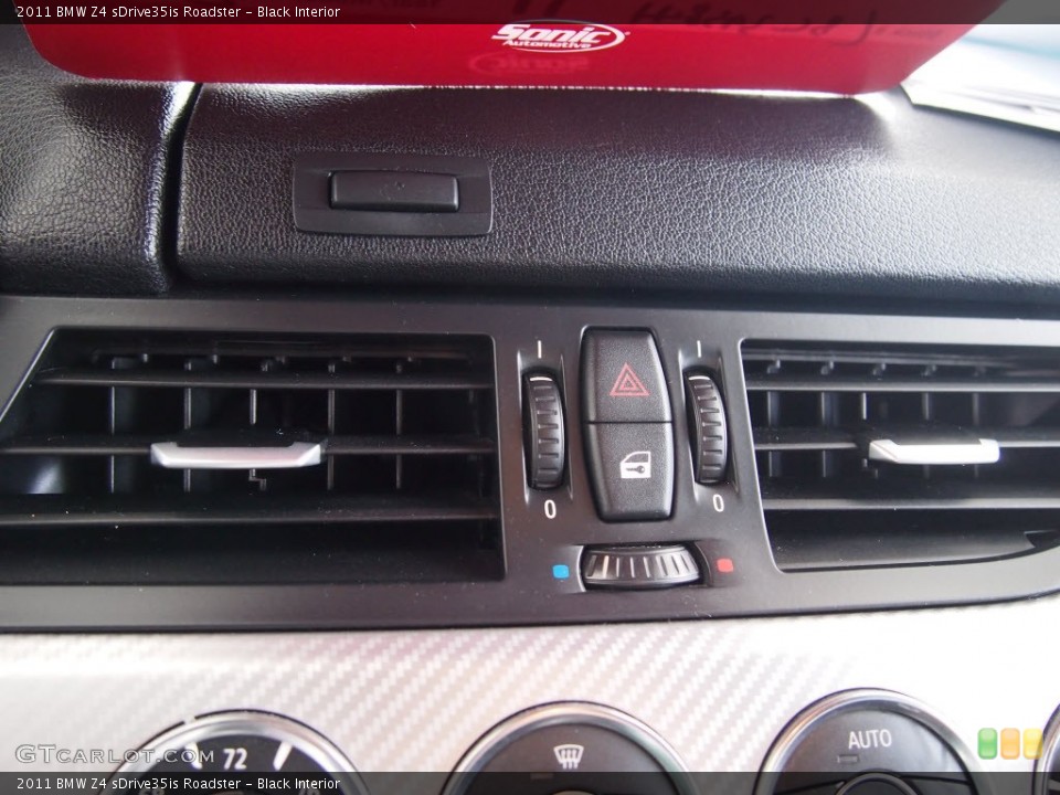 Black Interior Controls for the 2011 BMW Z4 sDrive35is Roadster #82051803