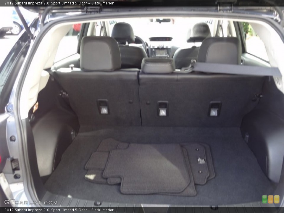 Black Interior Trunk for the 2012 Subaru Impreza 2.0i Sport Limited 5 Door #82054845