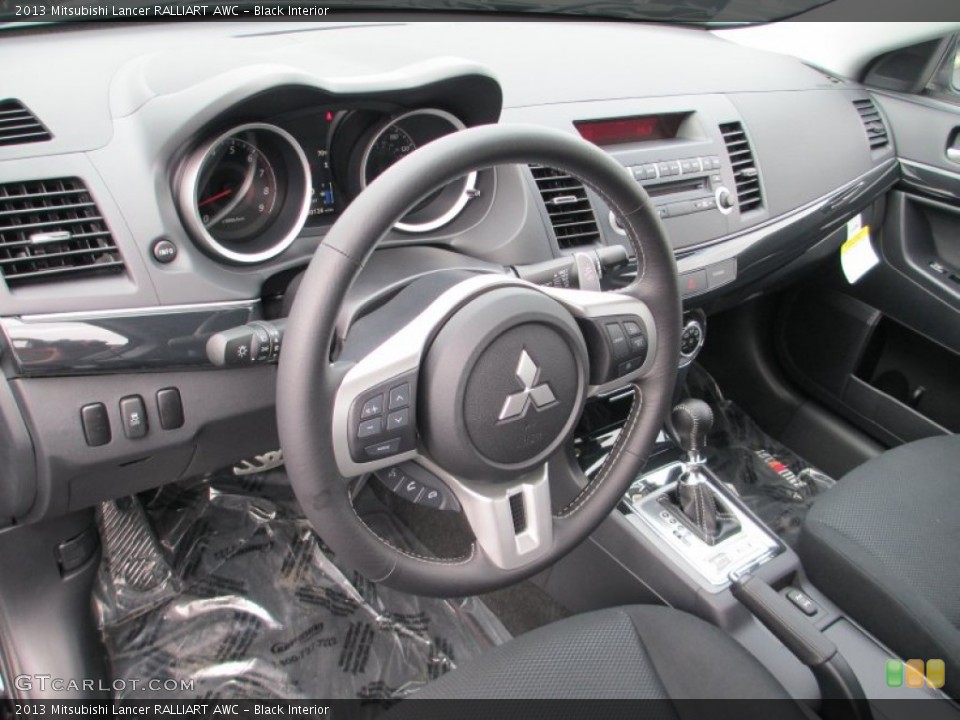 Black Interior Dashboard for the 2013 Mitsubishi Lancer RALLIART AWC #82055856