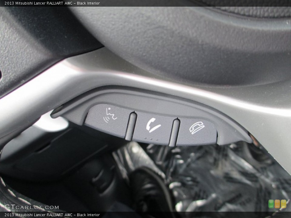 Black Interior Controls for the 2013 Mitsubishi Lancer RALLIART AWC #82055928