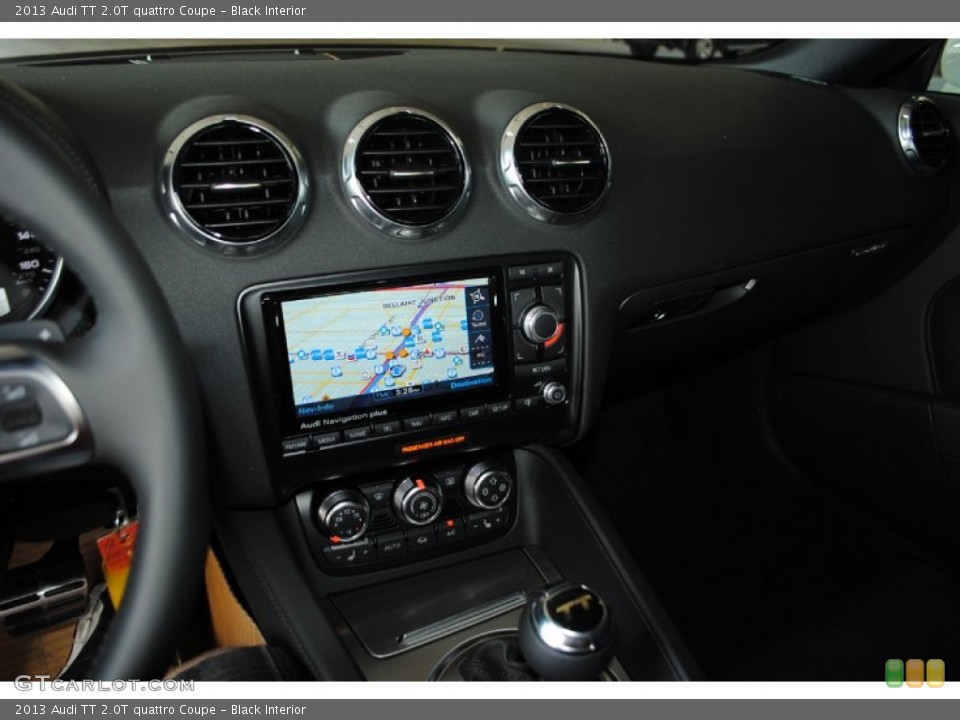 Black Interior Controls for the 2013 Audi TT 2.0T quattro Coupe #82056750