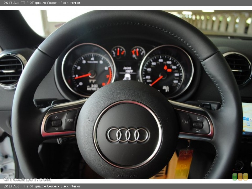 Black Interior Steering Wheel for the 2013 Audi TT 2.0T quattro Coupe #82056787