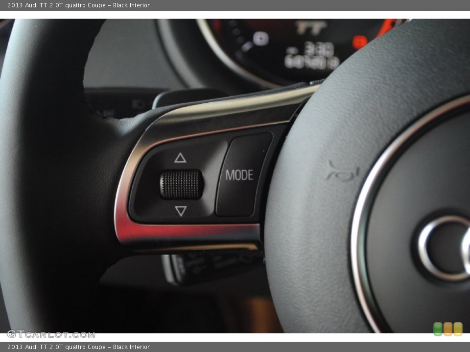 Black Interior Controls for the 2013 Audi TT 2.0T quattro Coupe #82056798