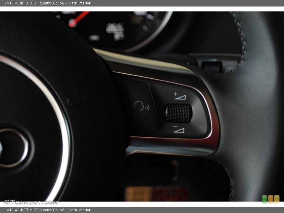 Black Interior Controls for the 2013 Audi TT 2.0T quattro Coupe #82056805