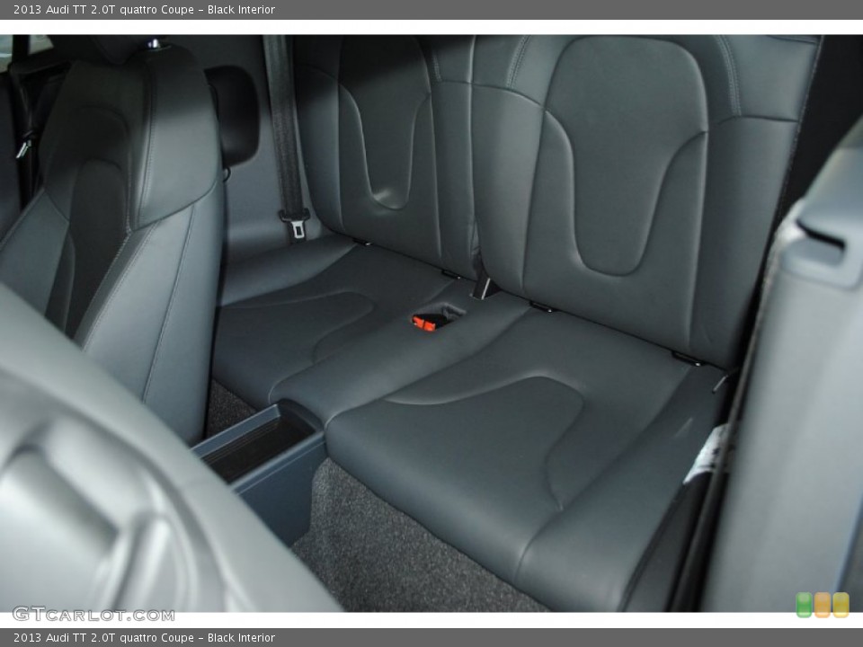 Black Interior Rear Seat for the 2013 Audi TT 2.0T quattro Coupe #82056855