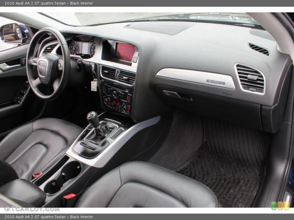 Black Interior Dashboard for the 2010 Audi A4 2.0T quattro Sedan #82057266