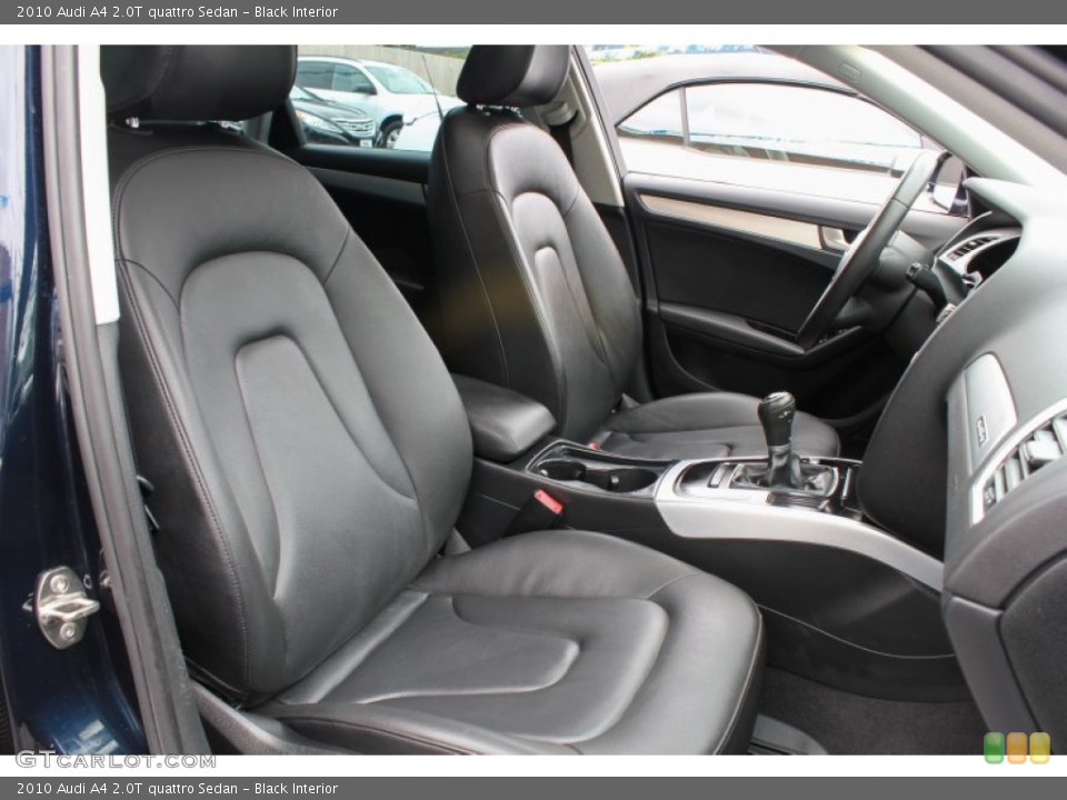 Black Interior Front Seat for the 2010 Audi A4 2.0T quattro Sedan #82057275
