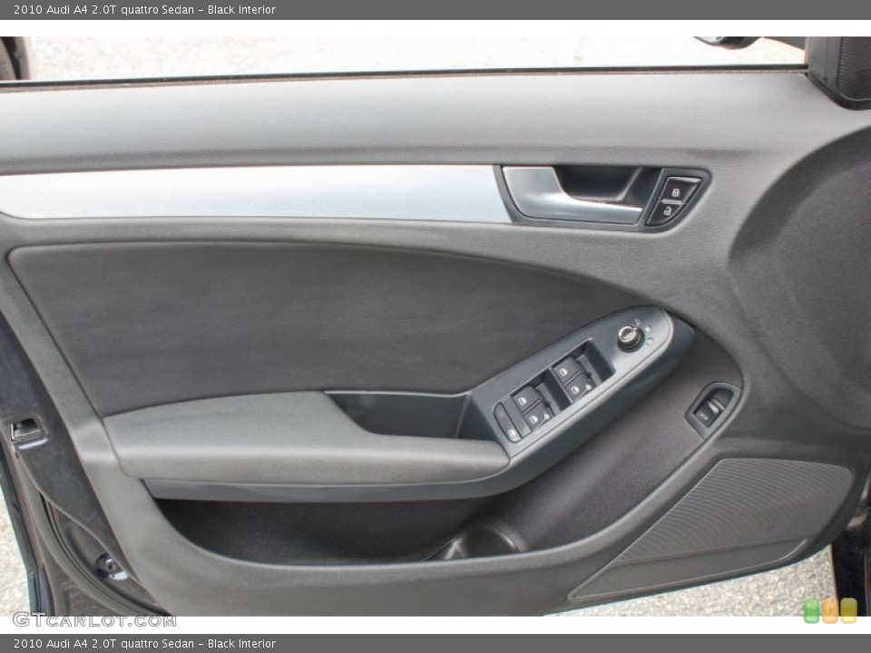 Black Interior Door Panel for the 2010 Audi A4 2.0T quattro Sedan #82057284