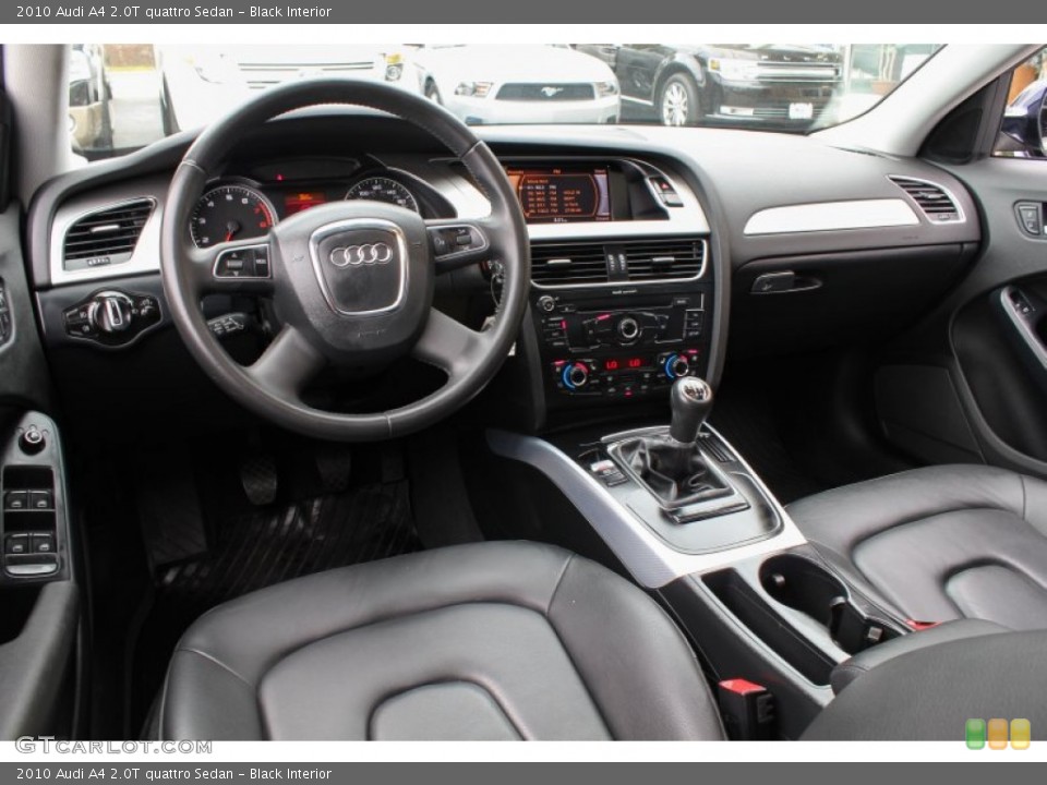 Black Interior Prime Interior for the 2010 Audi A4 2.0T quattro Sedan #82057320