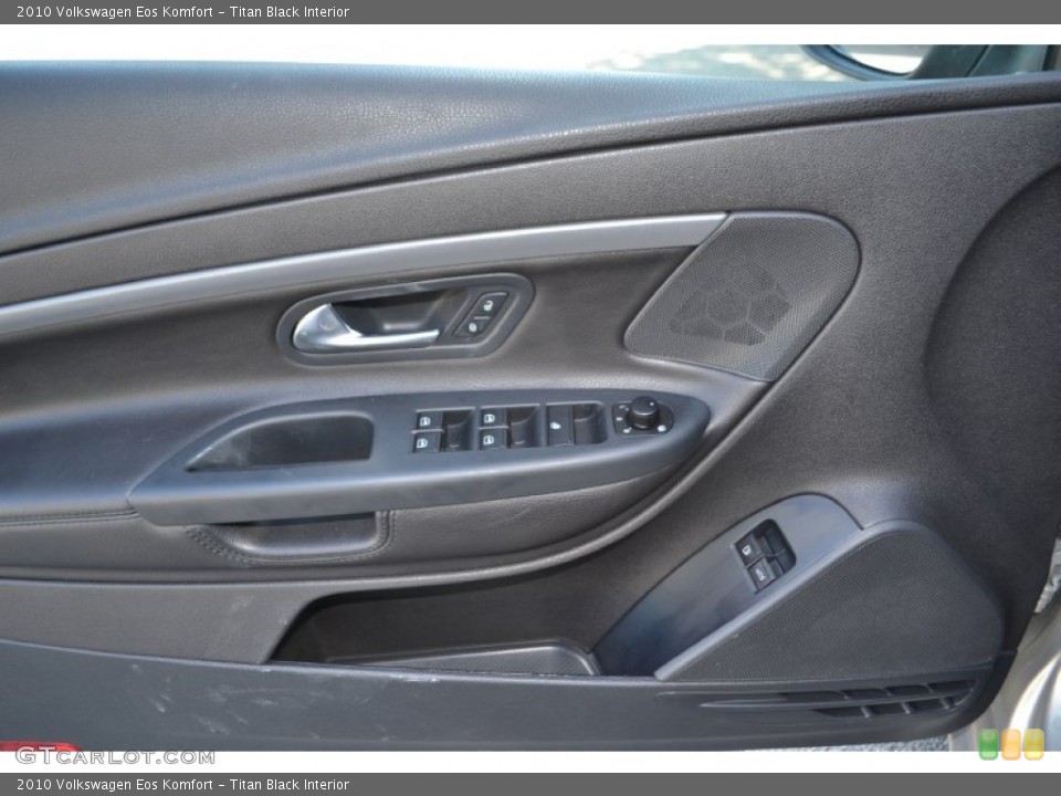 Titan Black Interior Door Panel for the 2010 Volkswagen Eos Komfort #82057920