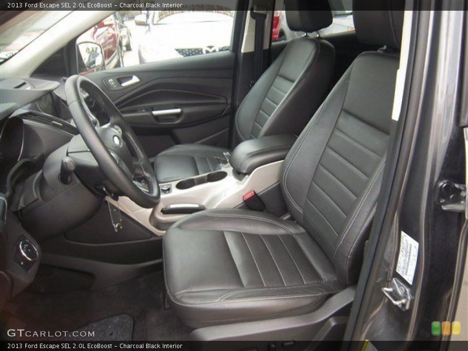 Charcoal Black Interior Front Seat for the 2013 Ford Escape SEL 2.0L EcoBoost #82060162