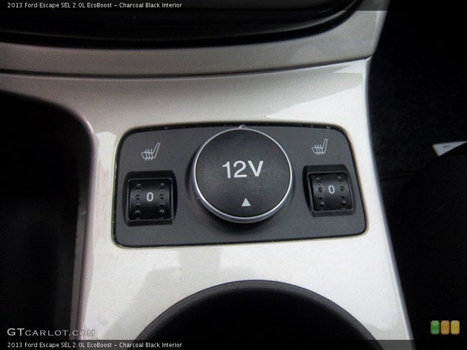 Charcoal Black Interior Controls for the 2013 Ford Escape SEL 2.0L EcoBoost #82060499