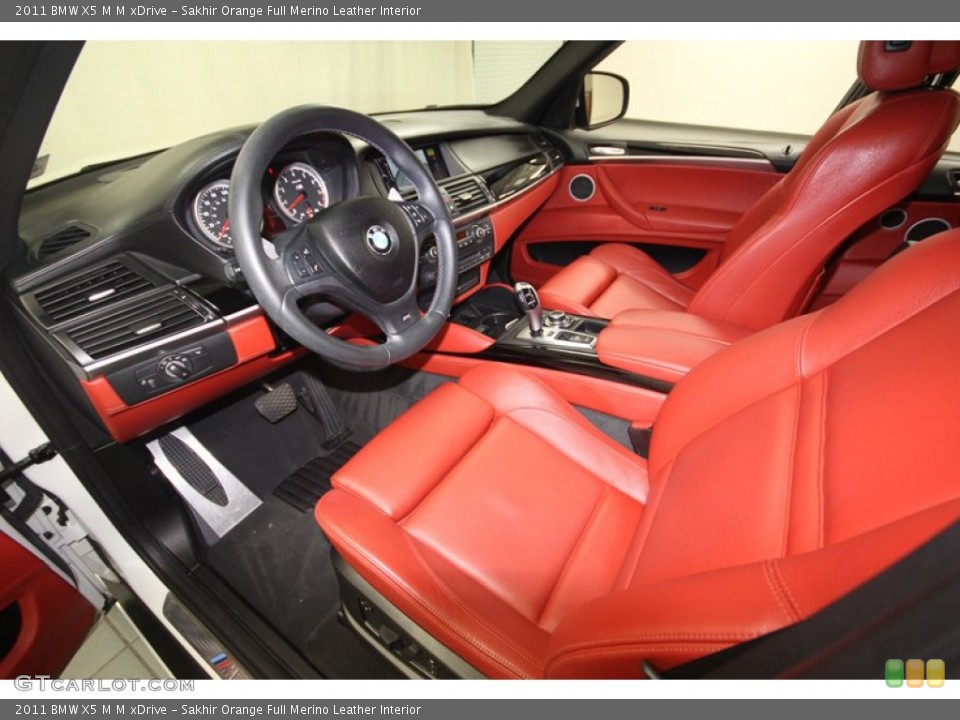 Bmw orange interior #2