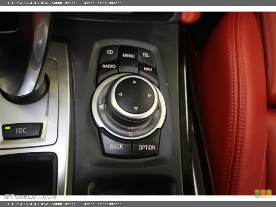 Sakhir Orange Full Merino Leather Interior Controls for the 2011 BMW X5 M M xDrive #82064123
