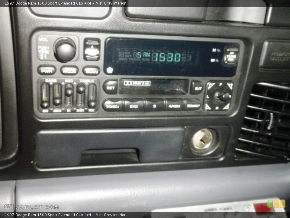 Mist Gray Interior Audio System for the 1997 Dodge Ram 1500 Sport Extended Cab 4x4 #82064473