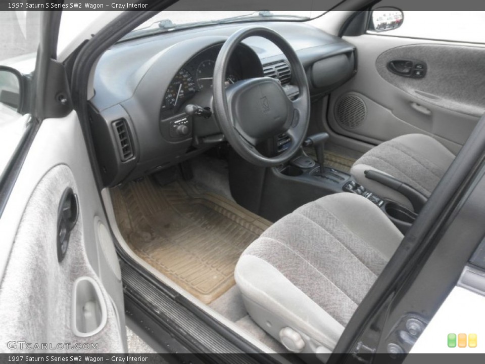 Gray Interior Photo for the 1997 Saturn S Series SW2 Wagon #82065023