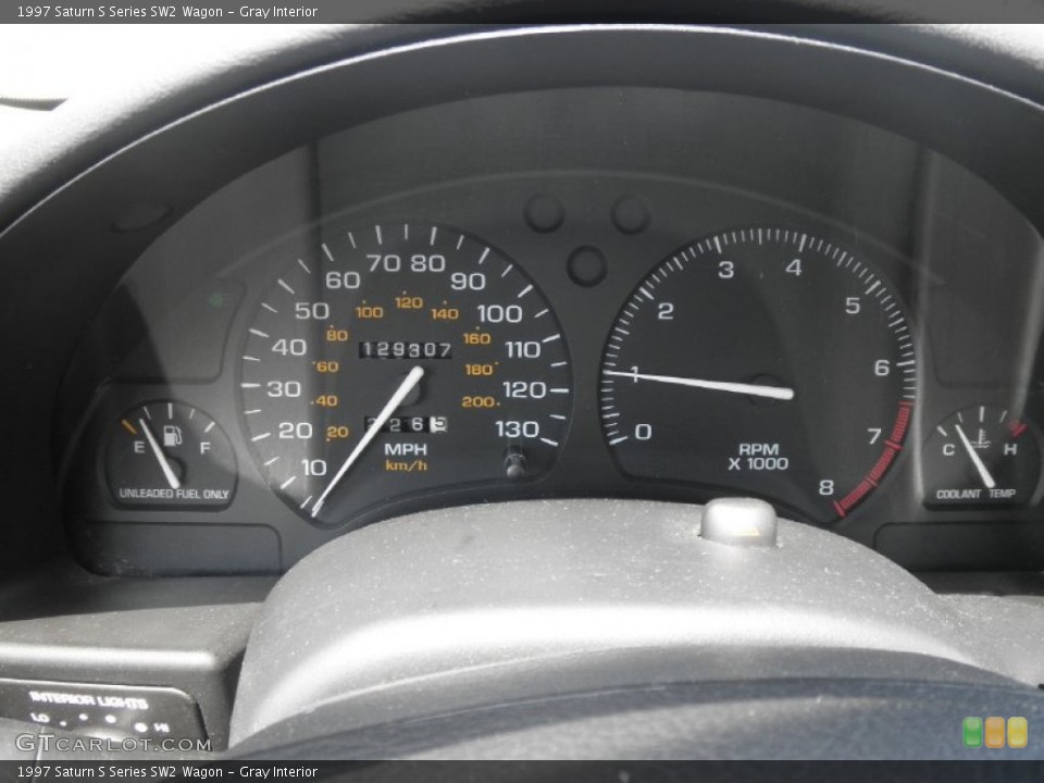 Gray Interior Gauges for the 1997 Saturn S Series SW2 Wagon #82065174