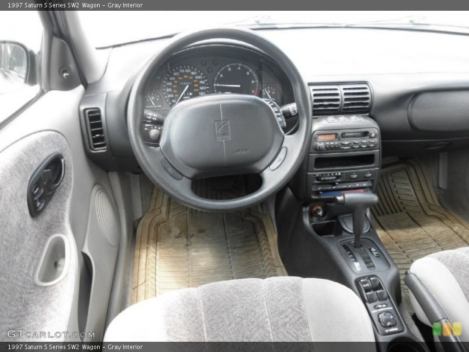 Gray Interior Dashboard for the 1997 Saturn S Series SW2 Wagon #82065249