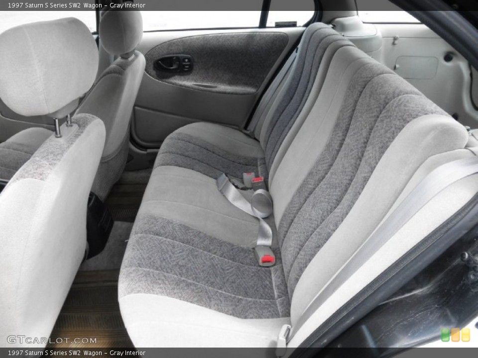 Gray Interior Rear Seat for the 1997 Saturn S Series SW2 Wagon #82065277