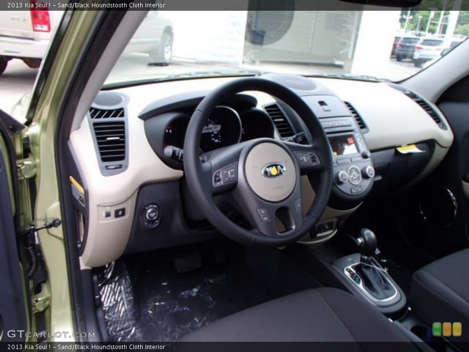 Sand/Black Houndstooth Cloth Interior Dashboard for the 2013 Kia Soul ! #82067117