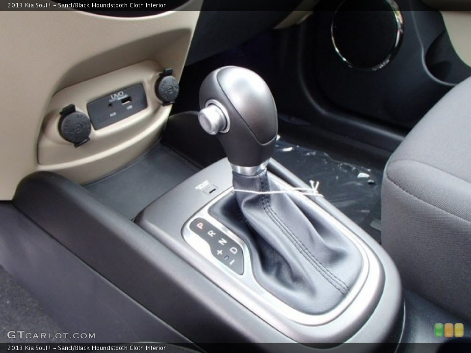 Sand/Black Houndstooth Cloth Interior Transmission for the 2013 Kia Soul ! #82067265
