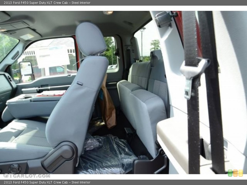 Steel Interior Photo for the 2013 Ford F450 Super Duty XLT Crew Cab #82067312