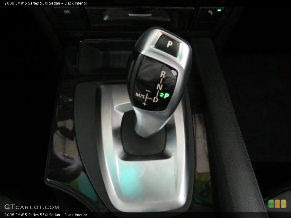 Black Interior Transmission for the 2008 BMW 5 Series 550i Sedan #82070449
