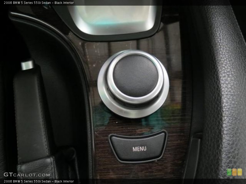 Black Interior Controls for the 2008 BMW 5 Series 550i Sedan #82070468