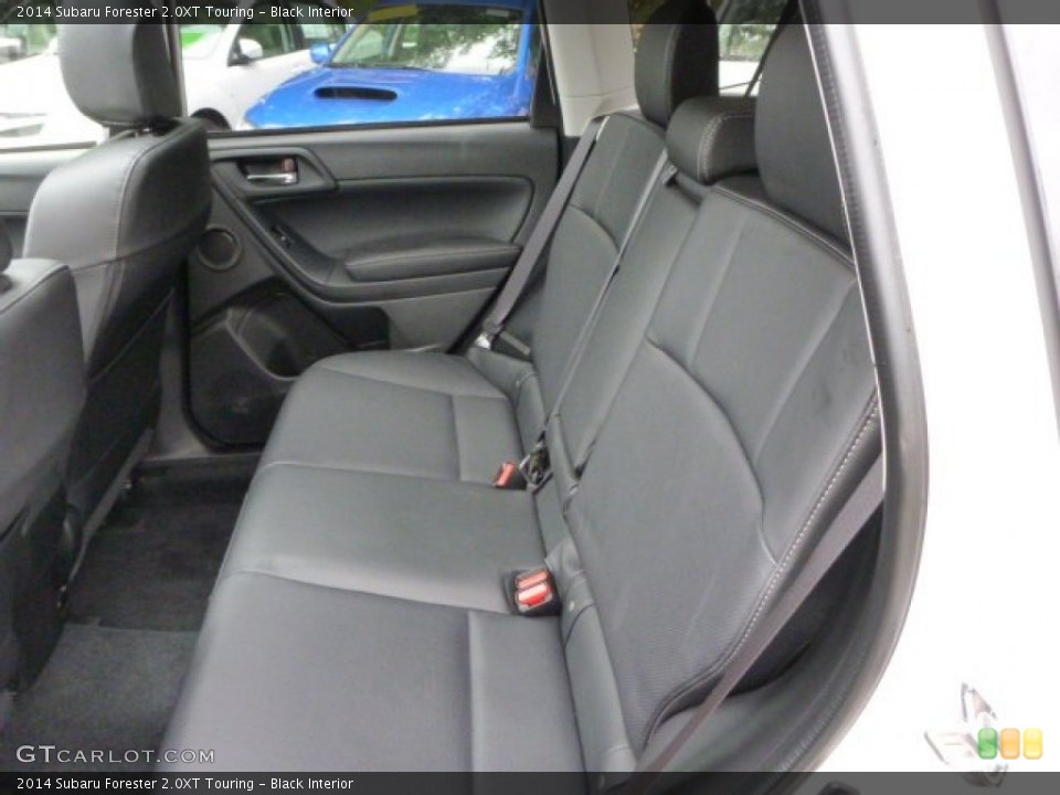 Black Interior Rear Seat for the 2014 Subaru Forester 2.0XT Touring #82070840