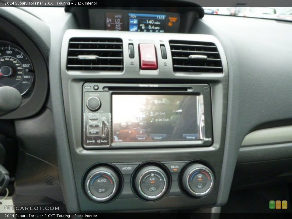 Black Interior Controls for the 2014 Subaru Forester 2.0XT Touring #82071008