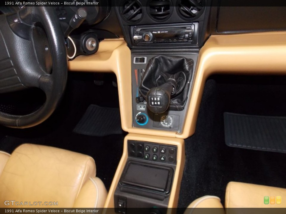 Biscuit Beige Interior Transmission for the 1991 Alfa Romeo Spider Veloce #82071149