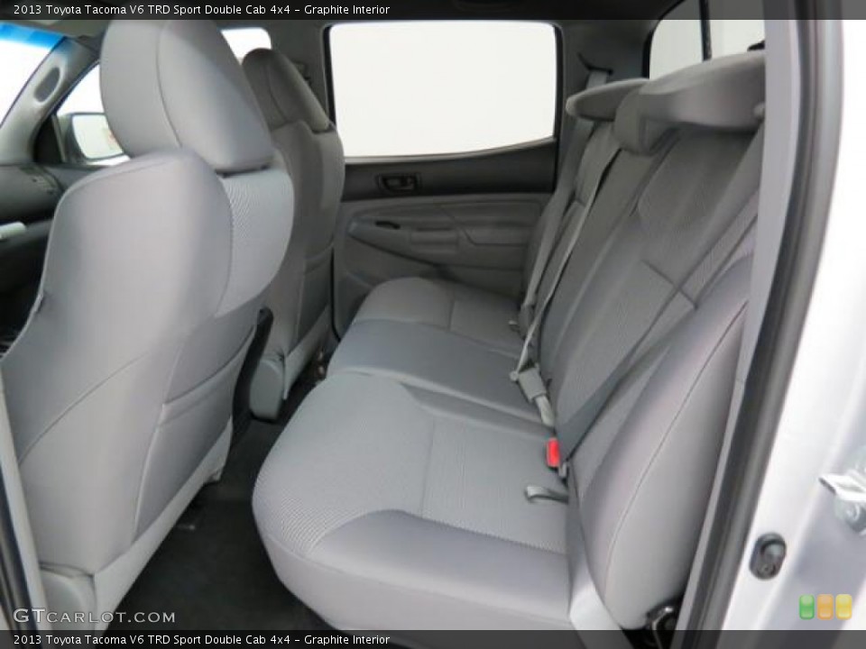 Graphite Interior Rear Seat for the 2013 Toyota Tacoma V6 TRD Sport Double Cab 4x4 #82072089