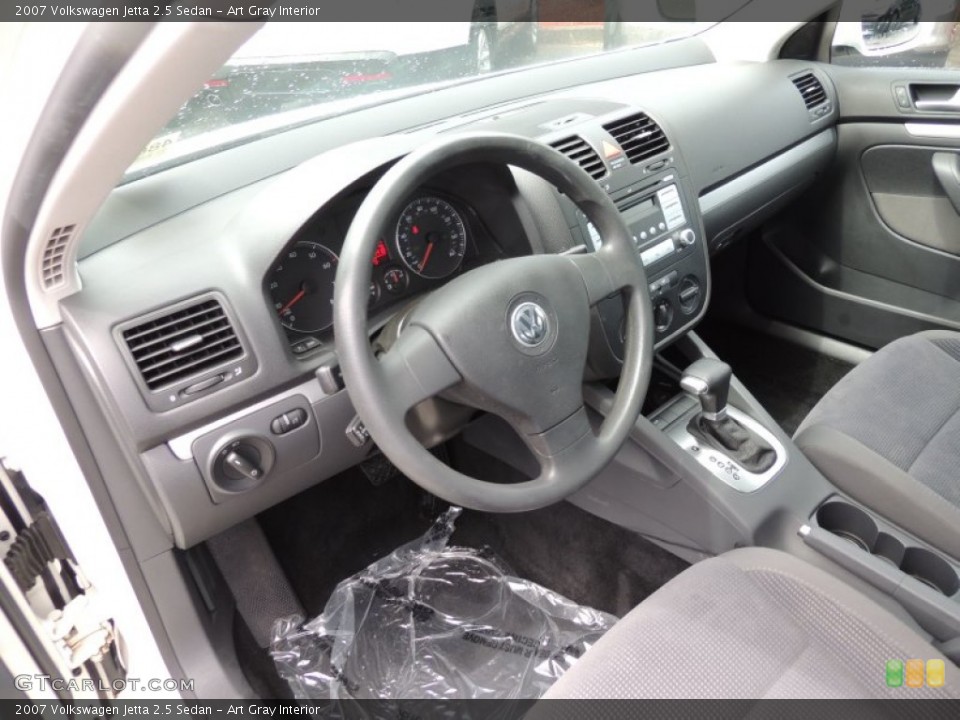 Art Gray Interior Photo for the 2007 Volkswagen Jetta 2.5 Sedan #82073029