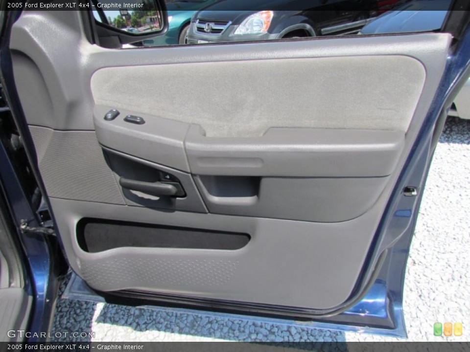 Graphite Interior Door Panel for the 2005 Ford Explorer XLT 4x4 #82074089