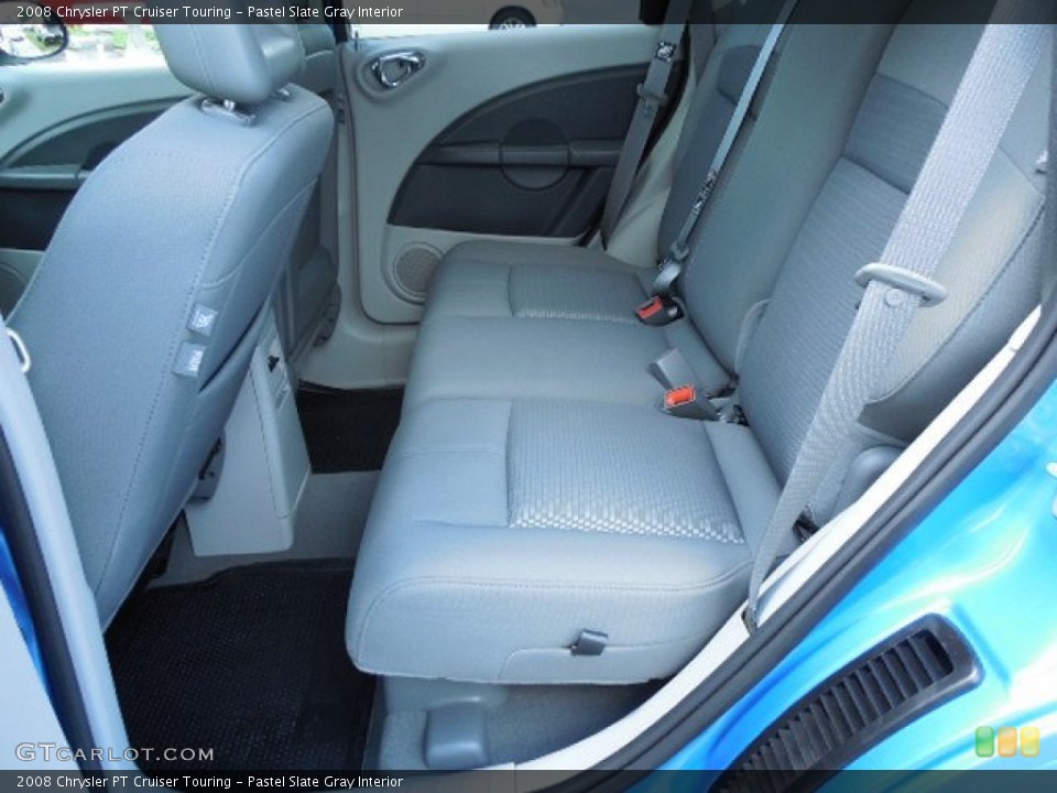 Pastel Slate Gray Interior Rear Seat for the 2008 Chrysler PT Cruiser Touring #82074758