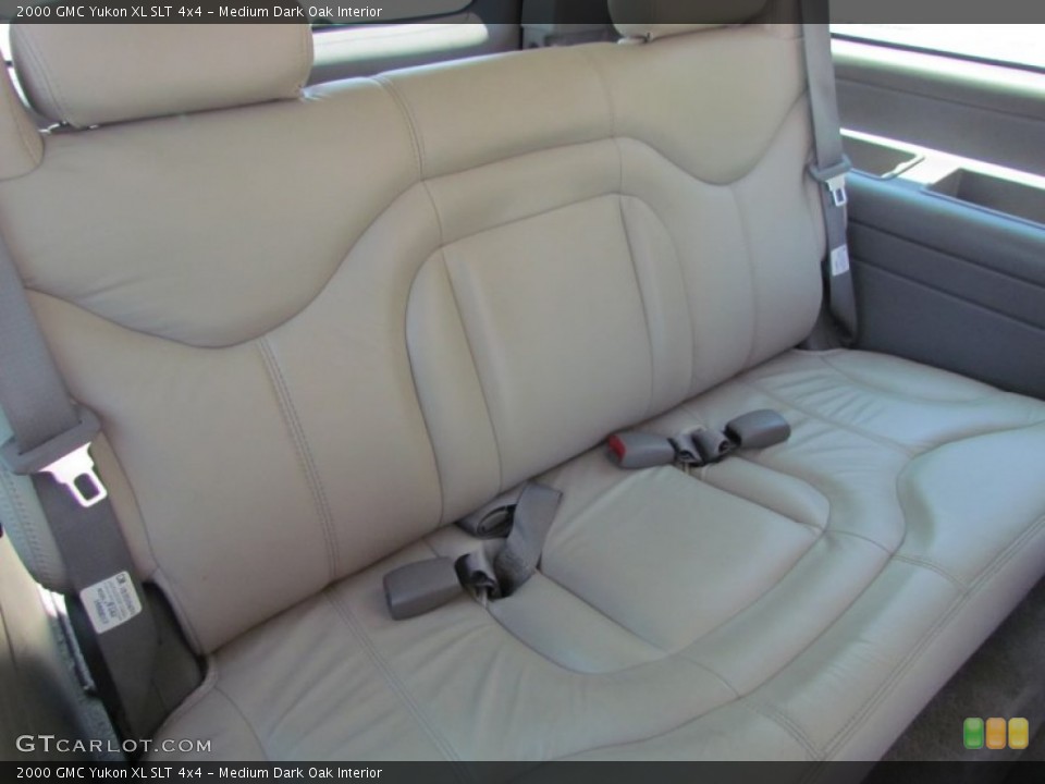 Medium Dark Oak Interior Rear Seat for the 2000 GMC Yukon XL SLT 4x4 #82076416